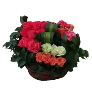 Canasta Floral 101