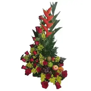 Arreglos Floral con Frutas 101