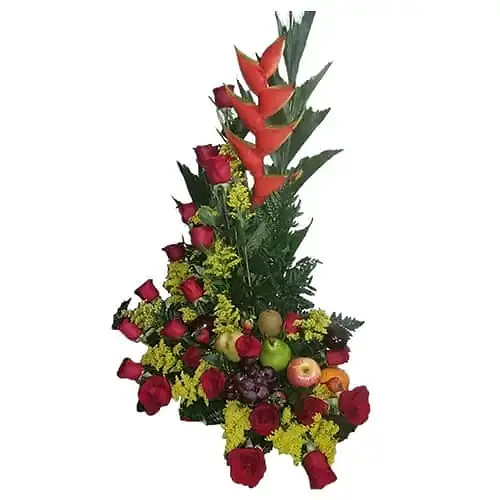 Arreglos Floral con Frutas 101